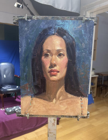 Portrait Study by Pixar Artist