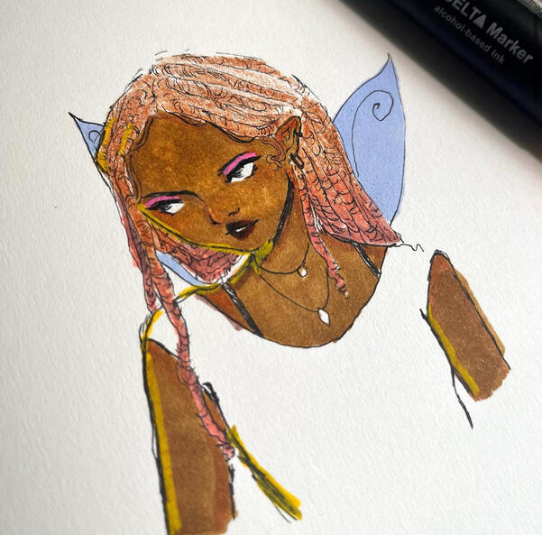 Knimbs Pink Fairy by Aivum